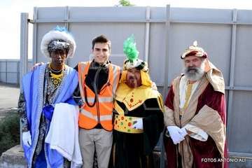 La magia de los Reyes Magos aterriza en Telde (Foto Antonio Alí y TA)